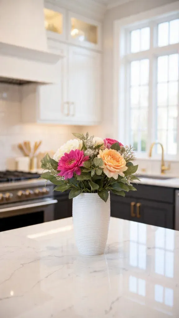 a contemporary kitchen island styled with subtle m 1 576x1024
